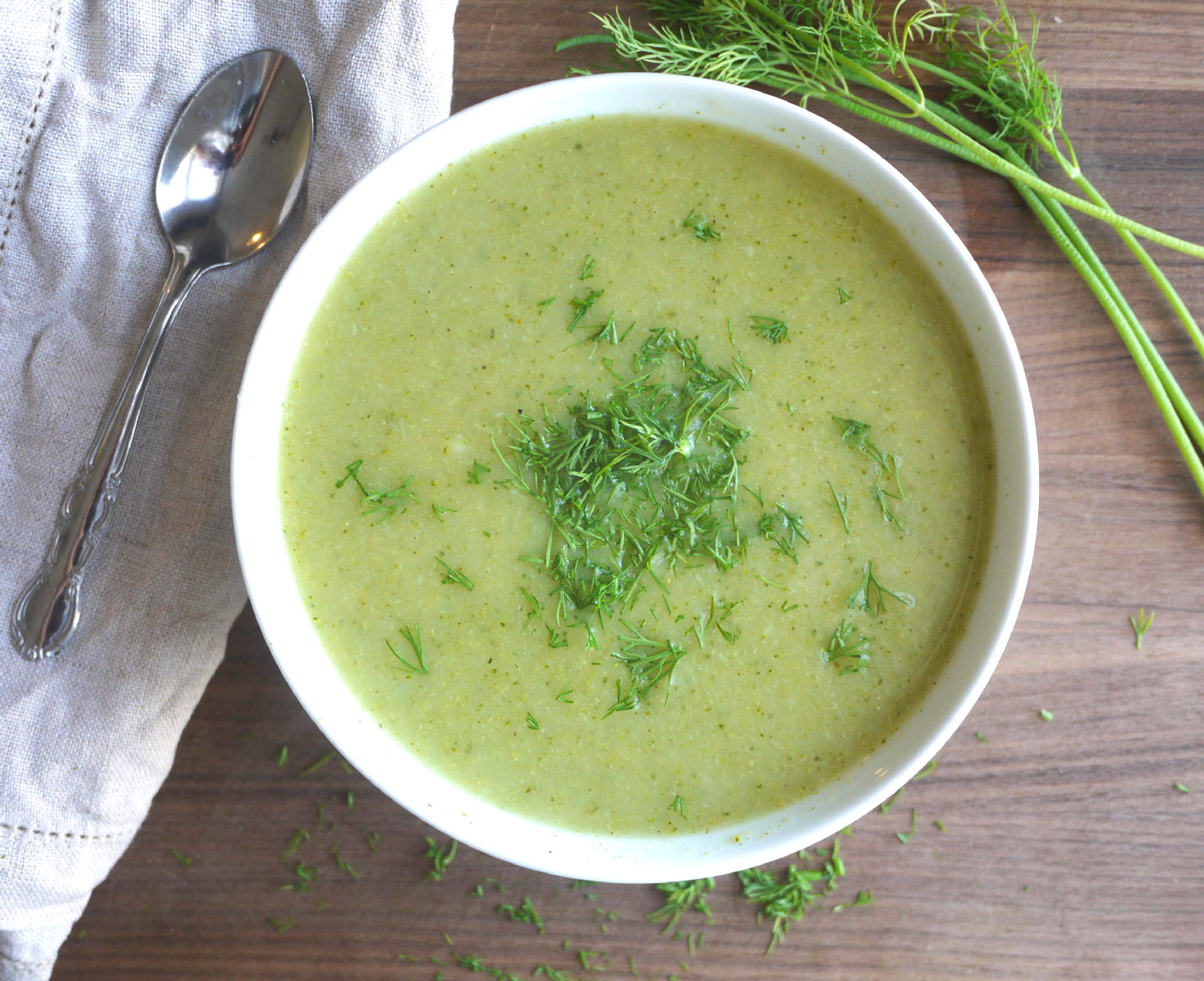 Creamy Cannellini-Broccoli Soup - Healthy Recipe Ecstasy